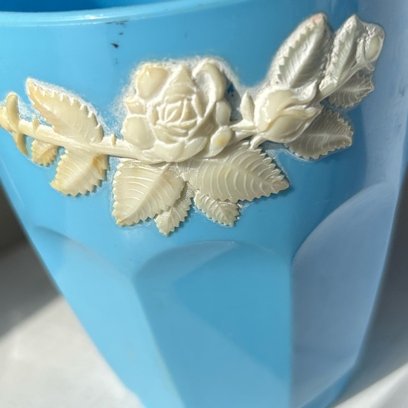 Vintage Blue Bathroom Cup - Picture 5 of 5